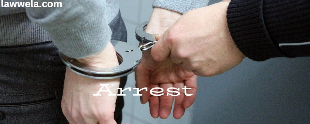 Arrest under Code of Criminal Procedure