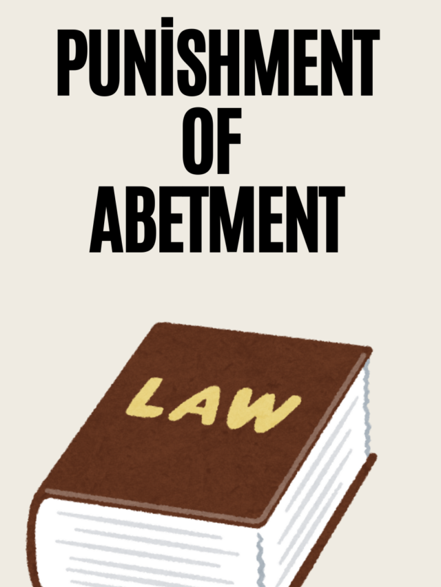 Punishment of abetment